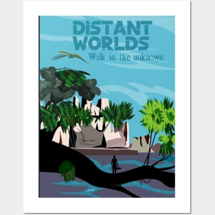 Distant worlds Posters and Art